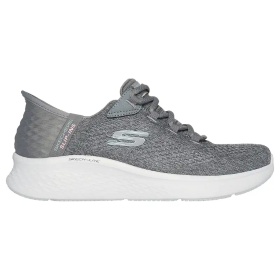 Tenis Skechers Hands Free Slip-ins®: Skech-Lite Pro - Natural Beauty Color Gris Multicolor para Mujer